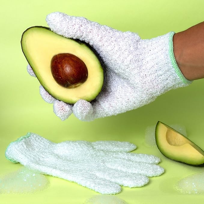 EcoTools Gentle Bath + Shower Gloves, Exfoliating Gloves Remove Dead Skin & - Image 5