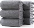 Lumimi Towels 6 Piece Soft Microfiber Bath Towel Set Salon Gym Yoga Travel by Lumimi