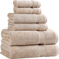 Superior Egyptian Cotton 6-Piece Towel Set, Bathroom Essentials, Towels by SUPERIOR