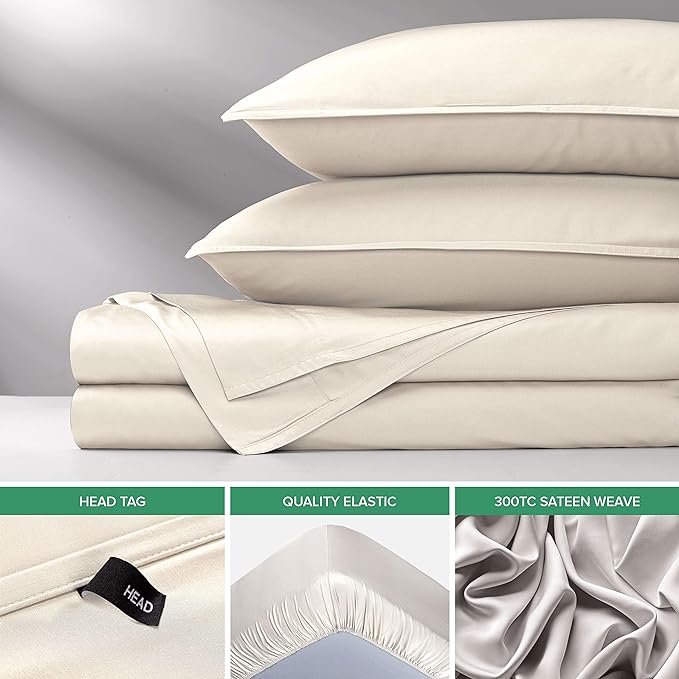 Pure Bamboo Split King Sheets, Genuine 100% Organic Viscose Derived from Bamboo - Image 5