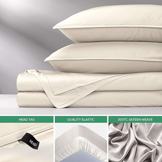 Pure Bamboo Full Sheets, Genuine 100% Organic Viscose Derived from Bamboo Bed - Image 6