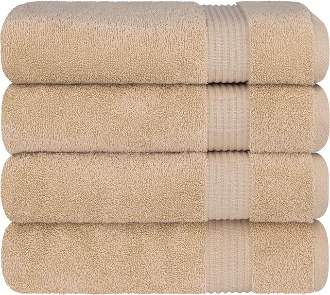 Cotton Paradise 4 Piece Turkish Bath Towels - Image 6