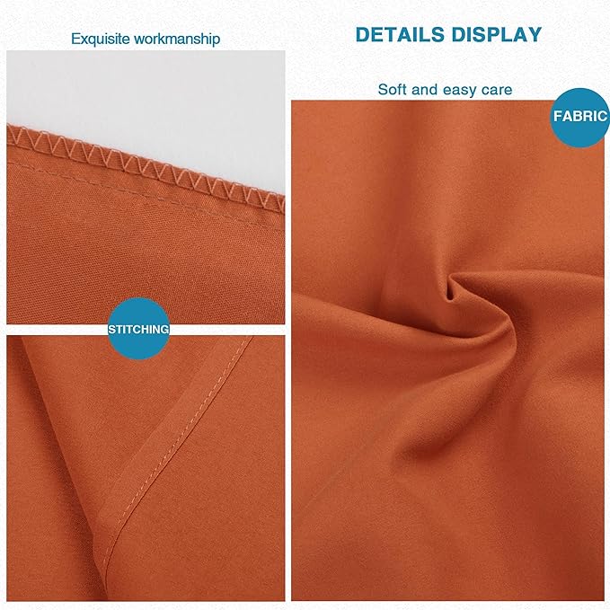 FLXXIE Pillow Cases Standard Size, Soft Microfiber Pillow Covers - Image 2