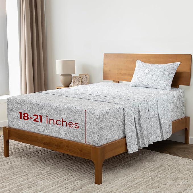 Mellanni Extra Deep Twin Sheets by Mellanni