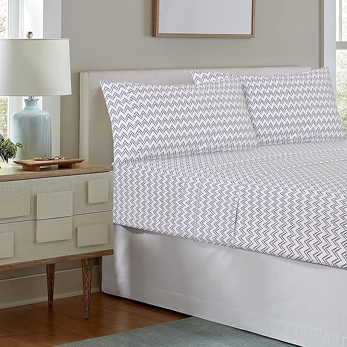 RUVANTI 100% Cotton Sheets – Twin XL Size Percale Bedding, Cooling & Breathable - Image 9