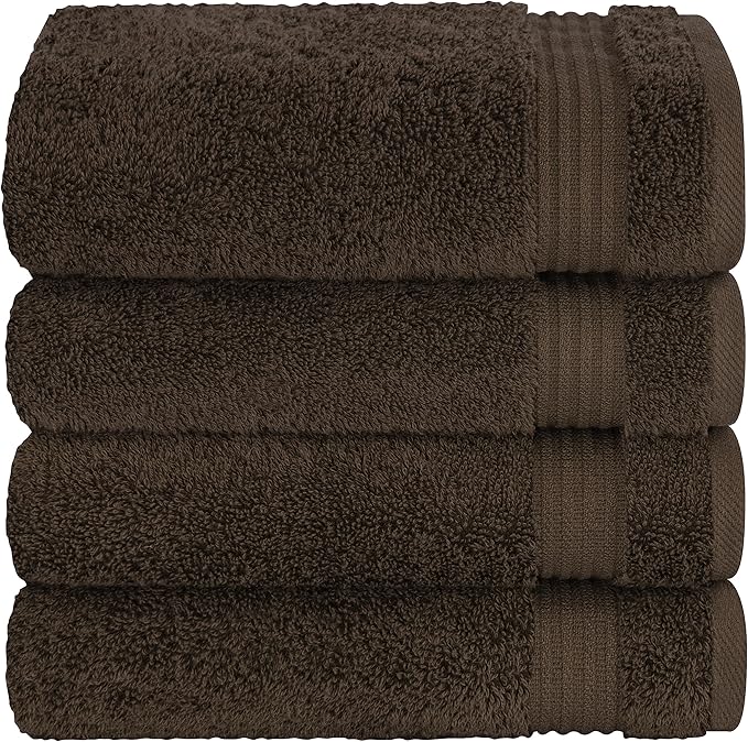 Cotton Paradise Hand Towels for Bathroom, 100% Cotton Turkish 4 Piece Hand - Image 5