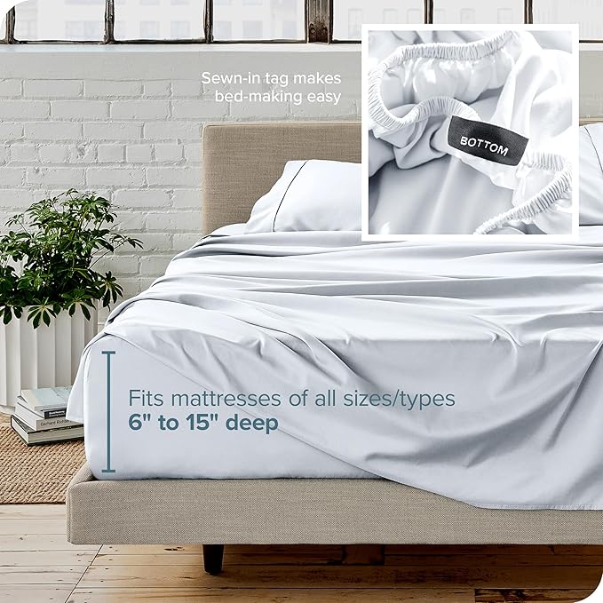 Bare Home Queen Sheet Set - Image 5
