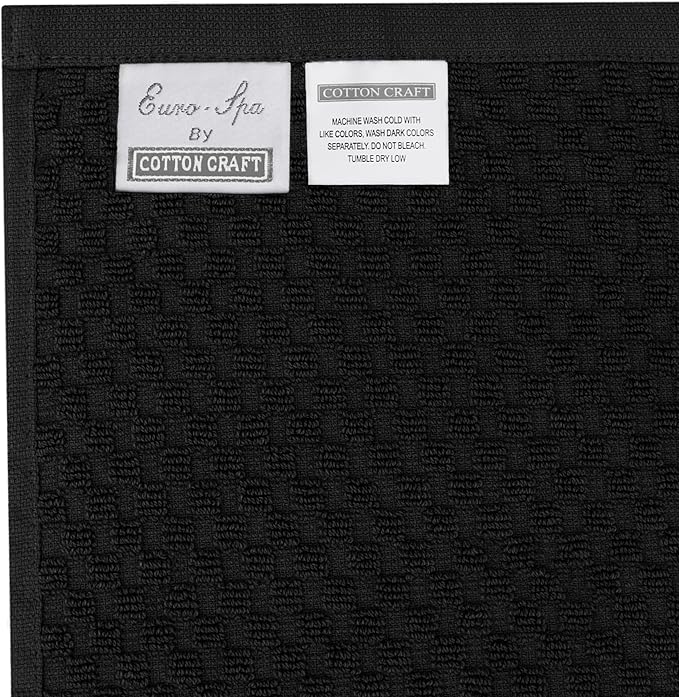COTTON CRAFT Waffle Bath Sheets - Image 8