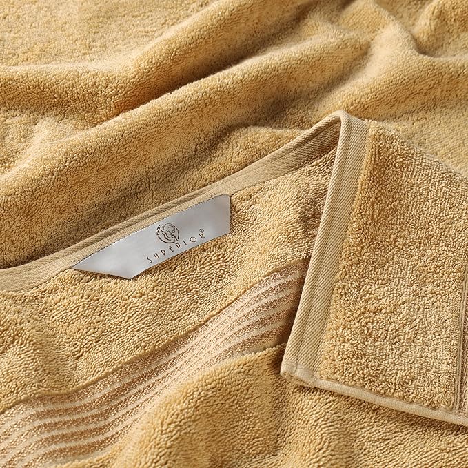 Superior Egyptian Cotton 2-Piece Bath Sheet Towel Set, Oversized Body Towels - Image 5
