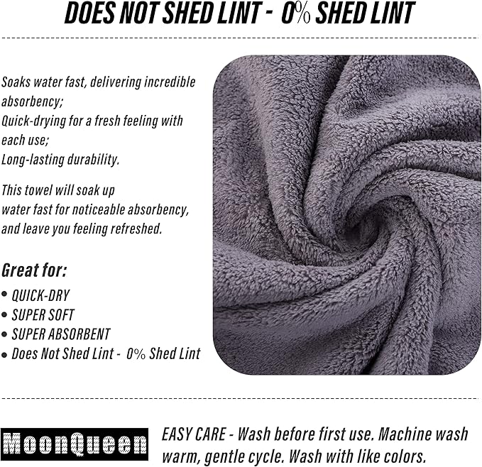 MOONQUEEN 18 Pack Premium Hand Towels - Image 4