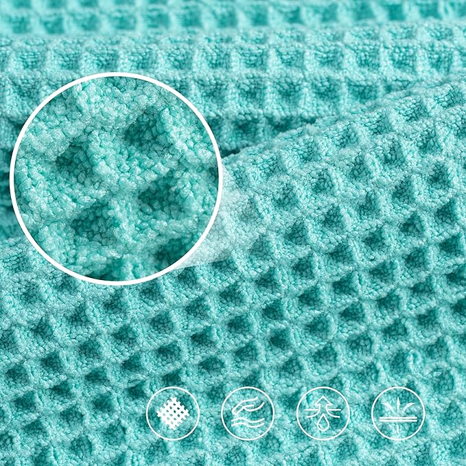 POLYTE 430 GSM Microfiber Oversize Quick Dry Lint Free Bath Towel, 60 x 30 in - Image 5