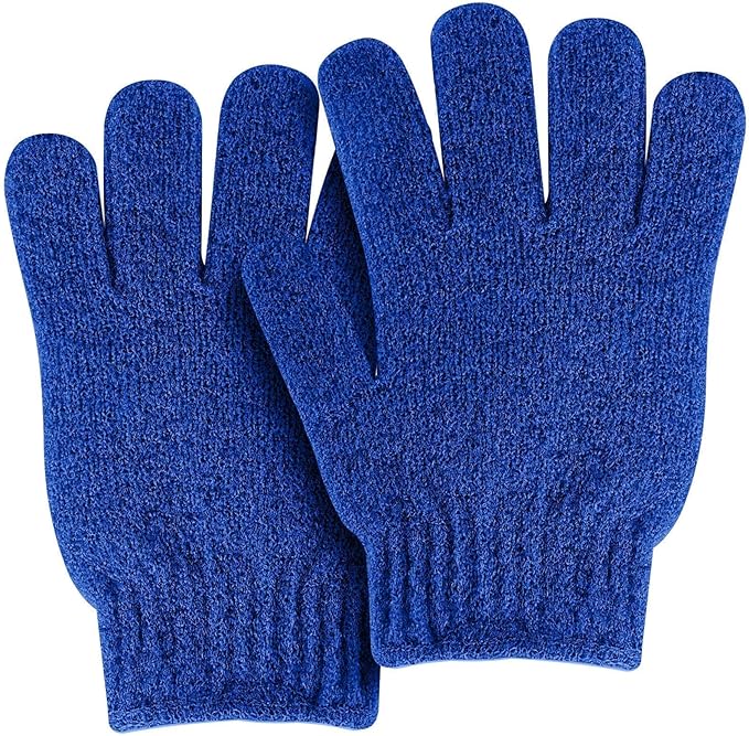 MOLOPPO 2 PCS Exfoliating Glove, Scrub Gloves Exfoliating, Body Exfoliator - Image 7