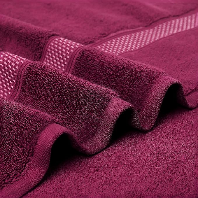 Fluffy Cotton Bath Towels Set650GSM, 2-Piece Set, Thickened and Enlarged - Image 5