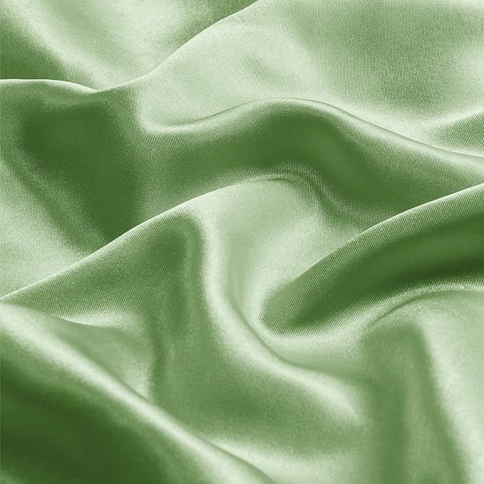 BEDELITE Satin Body Pillow Cover, Super Soft and Cooling Body Pillow Pillowcase - Image 3