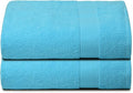 Belizzi Home Premium Cotton Oversized 2 Pack Bath Sheet 35x70-100% Pure Cotton by Unknown