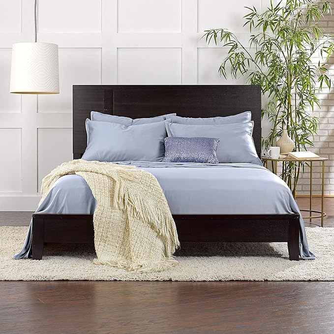 Pure Bamboo Twin Sheets, Genuine 100% Organic Viscose Derived from Bamboo Bed - Image 7