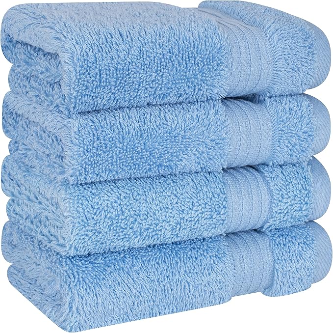 Cotton Paradise 100% Cotton Turkish Washcloth Set - Image 3