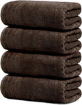 Tens Towels Pack of 4 Extra Large Bath Towels 30 x 60 Inches, 100% Cotton by TensTowels