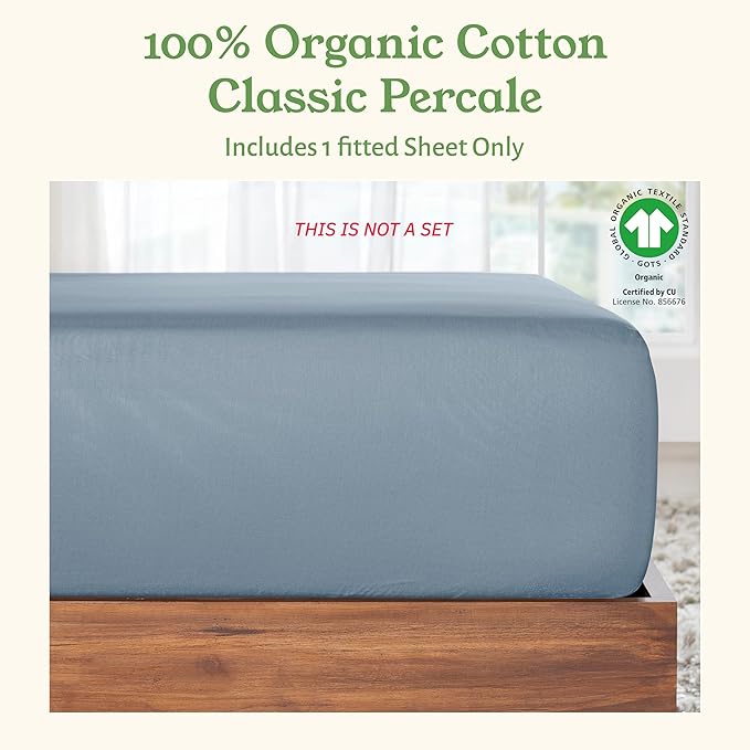California Design Den Queen Fitted Sheet Only Deep Pocket - Image 4