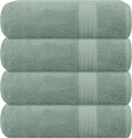 GLAMBURG Premium Cotton 4 Pack Bath Towel Set by GLAMBURG