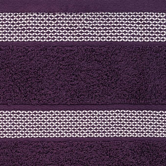 CASA COPENHAGEN Solitaire 6Pcs 100% Egyptian Cotton Large Designer Towels Gift - Image 5