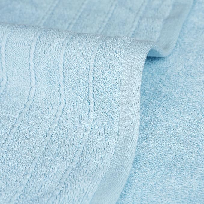 Tens Towels Pack of 4 Extra Large Bath Towels 30 x 60 Inches, 100% Cotton - Image 9