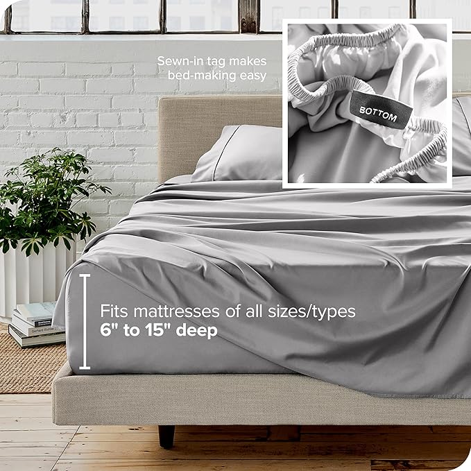 Bare Home Queen Sheet Set - Image 5