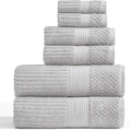 Springtree Home 100% Cotton Towel Set | 6 Piece Set | Super Soft & Absorbent by SpringtreeHome