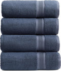 Springtree Home Luxury Viscose from Bamboo Bath Towel Set of 4 | 35% Viscose by SpringtreeHome