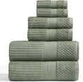 Springtree Home 100% Cotton Towel Set 6 Piece Set | Super Soft & Absorbent by SpringtreeHome