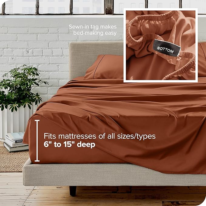 Bare Home Queen Sheet Set - Image 5