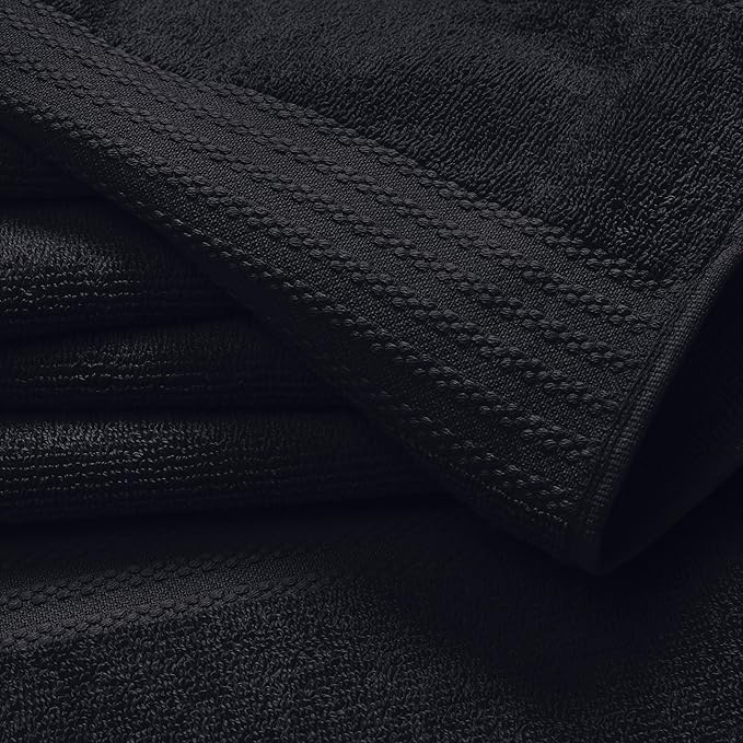GLAMBURG Premium Cotton 4 Pack Bath Towel Set - Image 2