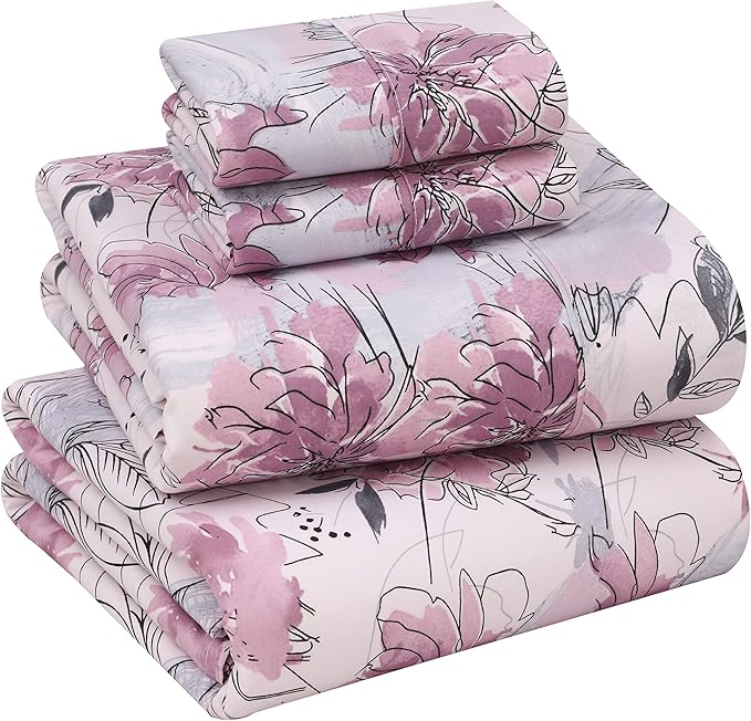 RUVANTI 100% Cotton Sheets – King Size Percale Bedding, Cooling & Breathable by Ruvanti