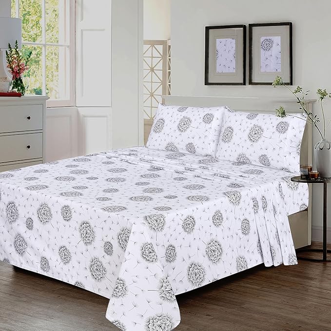 RUVANTI 100% Cotton Sheets – Twin XL Size Percale Bedding, Cooling & Breathable - Image 2