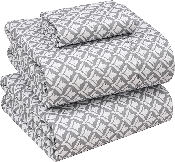 RUVANTI 100% Cotton Sheets – Twin XL Size Percale Bedding, Cooling & Breathable by Ruvanti