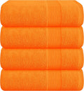 Belizzi Home 4 Pack Bath Towel Set 27x54, 100% Ring Spun Cotton, Ultra Soft by Unknown