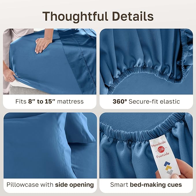 California Design Den Extra Long Twin Sheets Set - Image 5