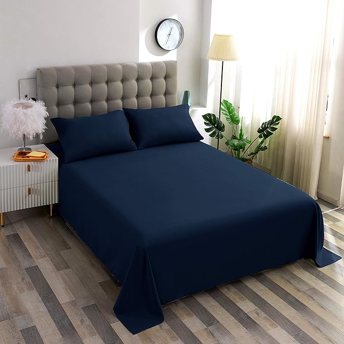 Sfoothome Fitted Sheet Twin Size, Brushed Microfiber, Extra Soft and Comfortable - Image 5