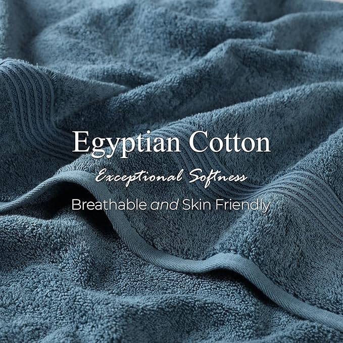 Superior Egyptian Cotton 10-Piece Face Towel Set, Small Towels - Image 7