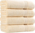Superior Egyptian Cotton 4-Piece Bath Towel Set by SUPERIOR
