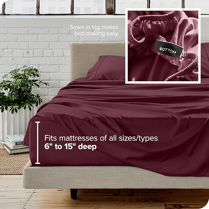 Bare Home Twin XL Sheet Set - Image 5
