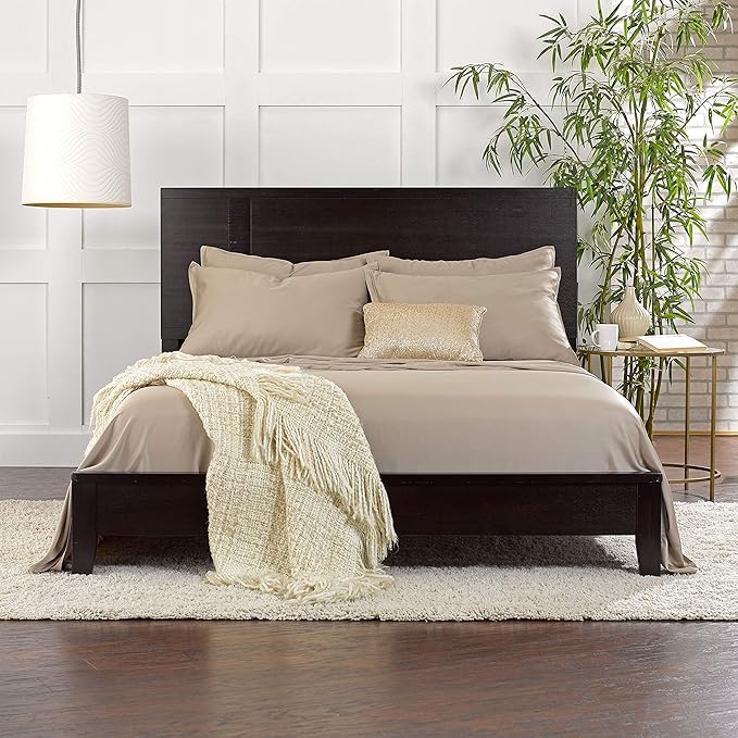 Pure Bamboo King Sheets, Genuine 100% Organic Viscose Derived from Bamboo Bed - Image 7