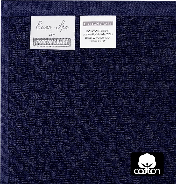 COTTON CRAFT Waffle Bath Sheets - Image 8