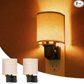 L LOHAS LED Amber Night Lights Plug into Wall, Plug in Night Light Dimmable by LLOHASLED