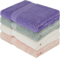 BolBom Towels 4 Pack Medium Bath Towel Set, 27“X54” Inches, 500 GSM 100% Ring by BolBomS
