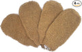 4 Pack 100% Natural Exfoliating Hemp Glove Mitt Mitten by Mr.Cui%27shop
