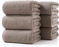 Lumimi Towels 6 Piece Soft Microfiber Bath Towel Set Salon Gym Yoga Travel by Lumimi