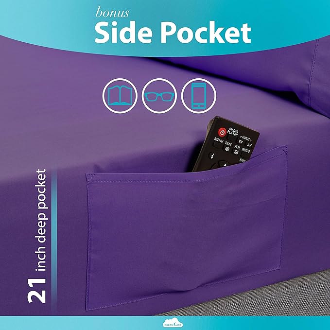 DREAMCARE Queen Fitted Sheet - Image 3