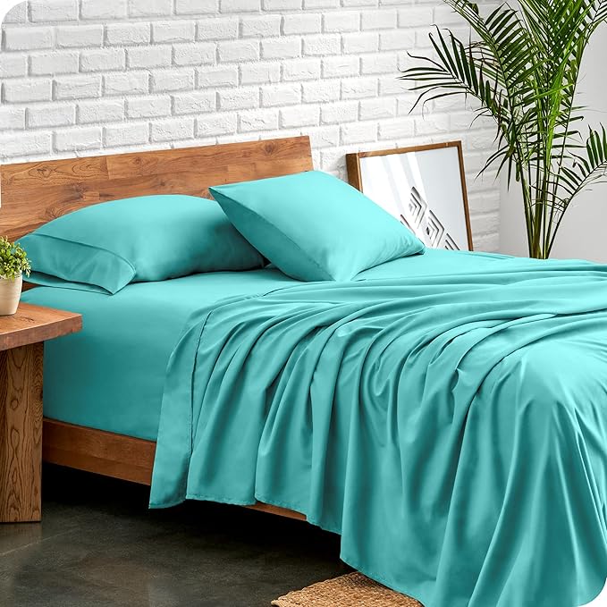 Bare Home Split Head Flex King Sheet Set - Image 3