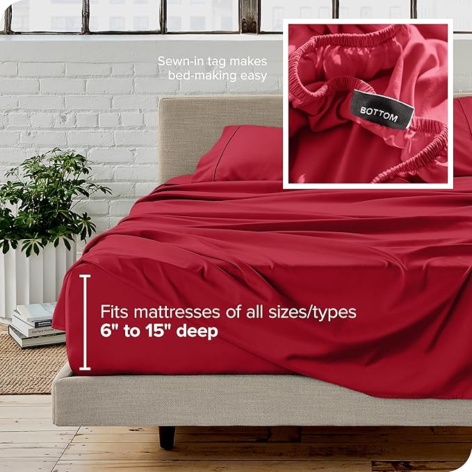 Bare Home Twin XL Sheet Set - Image 5